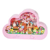 Pink Valentine's Day Cloud-Shaped Building Blocks - Mr.Froger Toy Collection