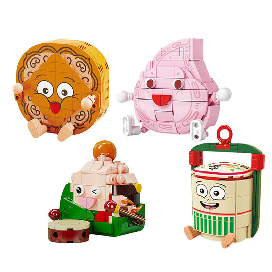 Chaozhou Cuisine Building Blocks - Mooncake & More - Mr.Froger Toy Collection