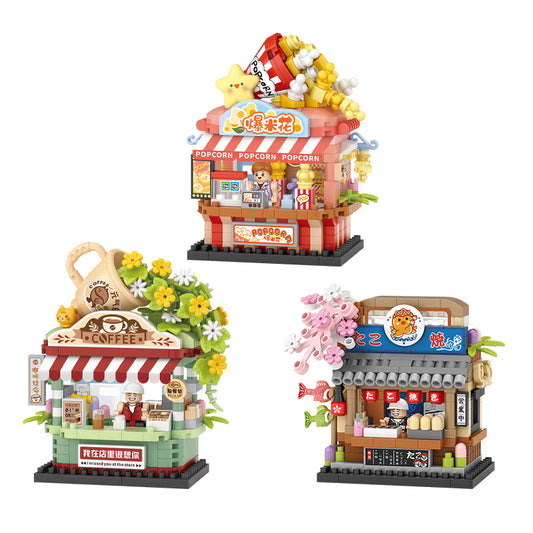 Mini Street-side Shop - LOZ Micro Blocks - Mr.Froger Toy Collection