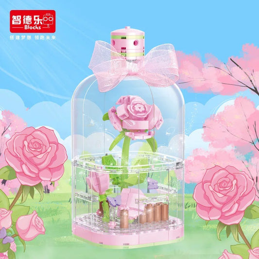 Blooms in a Bottle Building Block Set - Mr.Froger Toy Collection