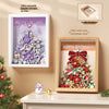 3D Christmas Tree Block Frame