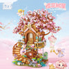 Cherry Blossom Treehouse Mini Building Blocks Set - LOZ Mini Blocks - Mr.Froger Toy Collection