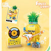 Fruit Band Micro Building Blocks - Pear, Apple, Durian, Pineapple - Mr.Froger Toy Collection