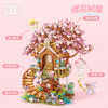 Cherry Blossom Treehouse Mini Building Blocks Set - LOZ Mini Blocks - Mr.Froger Toy Collection