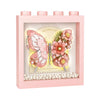 Butterfly Frame Building Blocks with Flower Shape and Lights - Mr.Froger Toy Collection