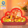 Pink Valentine's Day Cloud-Shaped Building Blocks - Mr.Froger Toy Collection