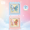 Butterfly Frame Building Blocks with Flower Shape and Lights - Mr.Froger Toy Collection