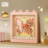 Butterfly Frame Building Blocks with Flower Shape and Lights - Mr.Froger Toy Collection